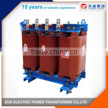 typical cast coil transformer