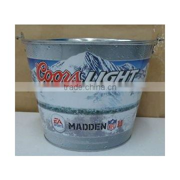 5QT Metal Beer Ice Bucket/Cooler