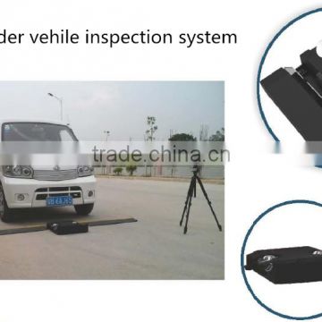 Portable under vehicle moveable inspection system
