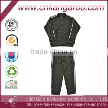 Middle School Students Army Green Training Use Sporty Uniform Set