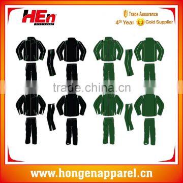 Hongen apparel 2016 new design jogging sports sportswear tracksuit