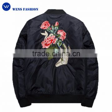 Factory Directly Embroidery Jacket Clothing Men Jacket Bomber Jacket Men