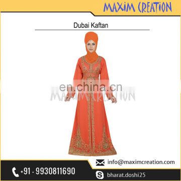 Simple Party Wear Dubai Caftan For Arabian Ladies By Maxim Creation 6571