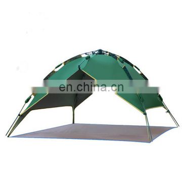 Mountaineering 3-4 Person Folding Tent Portable Aluminum Rod Anti-UV Camping Tents Outdoor Play House Tent