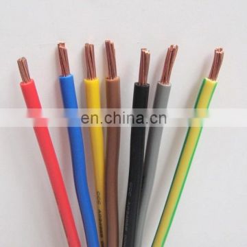 UL listed best price pvc insulated 8 10 12 awg electric wire THW