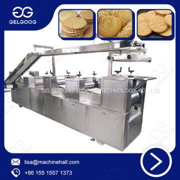 Multifunction 304 Stainless Steel 200KG/H Cookie Maker Biscuit Making Machine