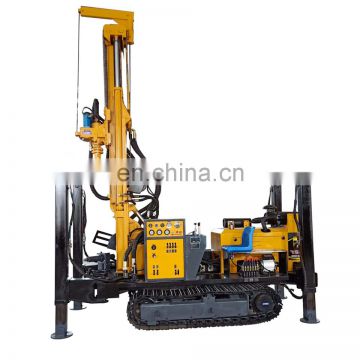 200m Depth Rock Drilling Machine / Air  water well bore hole drilling rig