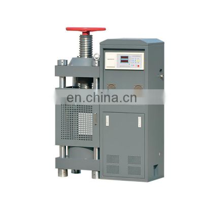 YES-1000 Price Digital Display Brick / Concrete Compression Testing Machine / Manual cement compressive strength testing machine