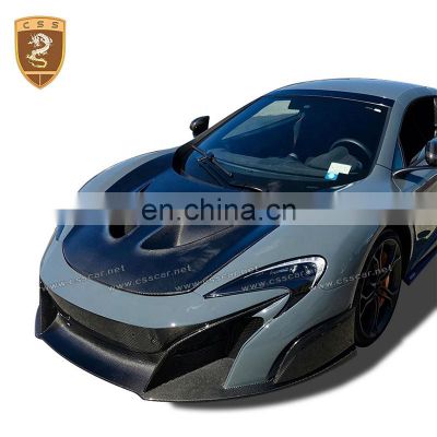 Factory Price Auto Modified Accessories For Mc-Laren 650s 2014-2016 Year Real Carbon Fiber Engine Hood Covers