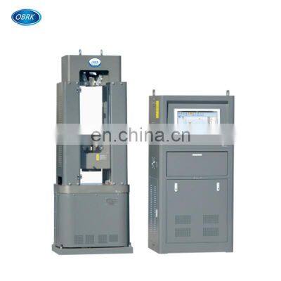 Eletro Hydraulic Servo Tensile Universal Tester Testing Machine with PC control