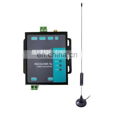 IOT wireless transmitter and receiver device RS232 RS485 to lora module for smart meters