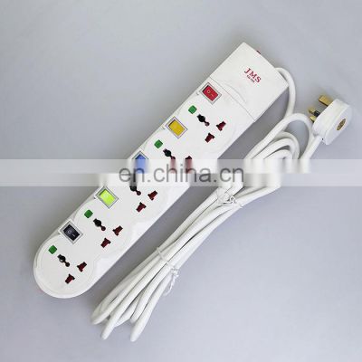 New design high quality Cheap Price Mains Power Outlet 2M Black 13A Outlet Power Electrical household Extension socket
