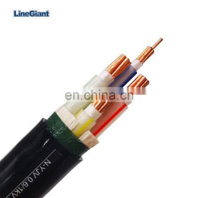 3x70 95 120 mm2 copper conductor XLPE insulated pvc sheathed Power Cable