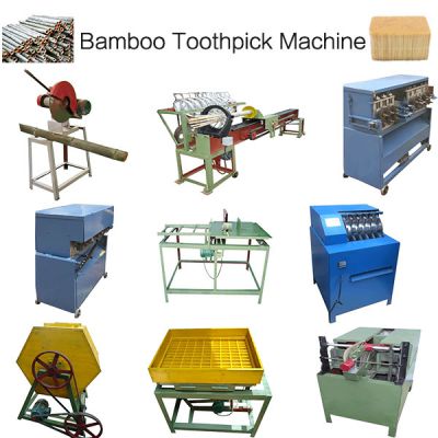 How to produce toothpick |Toothpick Machine|Bamboo Toothpick Making Machine