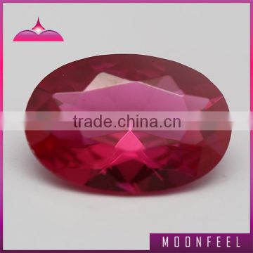 5# oval ruby corundum gemstones