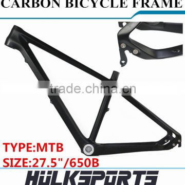 Carbon MTB Bicycle Frame Bicycle Parts Mountain Bikes Cycling Carbon frame 27.5er MTB Carbon Frame 650B
