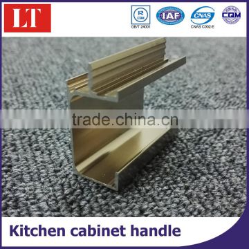 Supply kitchen cabinet door frame handle aluminium extruded profile in high quality