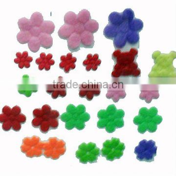 flower Fabric sticker for clothing