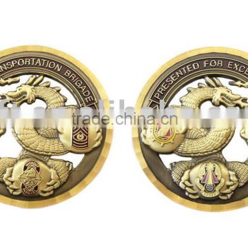 3D Metal coin