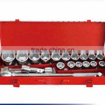 Socket spanners set 3/4' ' 20mm 21pcs -set red box