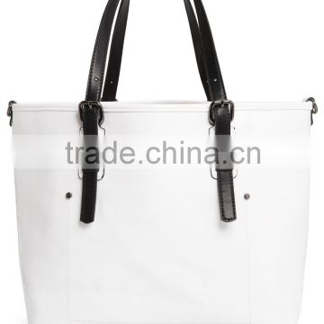 Eco White Clothing Shopping Bags for Ladies Tote Bag