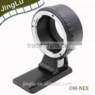 lesn adapter ring with long tripod for Olympus OM lens to S ony NEX-3 NEX-5 E mount