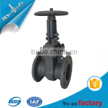 Russian standard gost gate valve metal seated flanged casting gate valve
