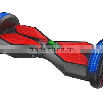 factory lowest price two wheel balance scooter with bluetooth and led light