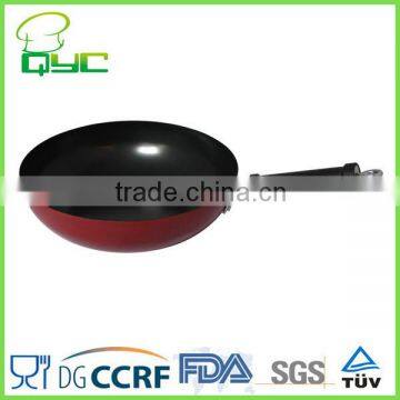 Non-Stick Carbon Steel Colorful Coating Wok