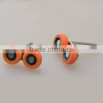 high quality smooth slidng door roller for wardrobes ball bearings