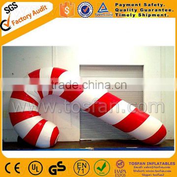 PVC inflatable candy cane helium balloon F2078