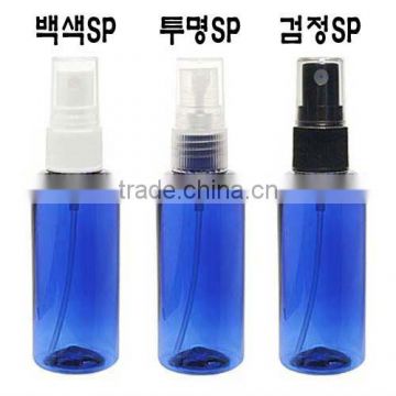 Spray cap PET bottle 70ml Blue Clear