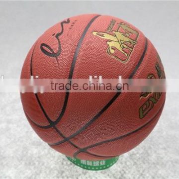 Famous brand Size7 PU laminated basketball, FIBA standard basketball