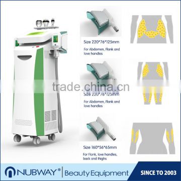 5 treatment handles vacuum cavitation system beauty equipment laser body sculpting machine for whole body treatment