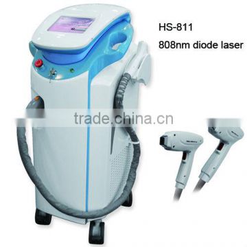 Vertical standing 808nm Diode laser hair removal machine HS 811 by shanghai med.apolo tech. CEmedical approved