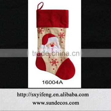 new design handmade christmas sock