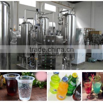 QHS7000 carbonated soft drink mixer/carbonating mixer/ co2 gas mixing machine/carbonated drink mixer