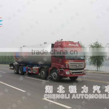 8x4 FOTON 34.5m3 lpg tank transportation truck