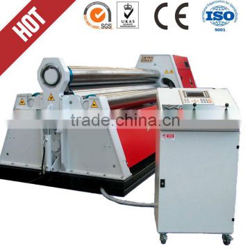 W11S 40*2500 3-roller hydraulic plate Rolling Machine bending plate roll