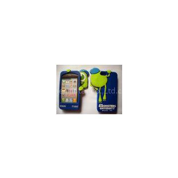 Monsters University Phone Case 3D Silicone Mobile Covers For Iphone 4 / 4S