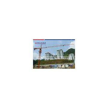 QTZ80 series TC6010 6T Luffing jib tower crane , top slewing tower crane