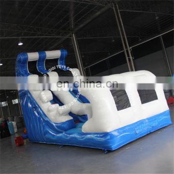 Blue Wave Inflatable Slide for Rental Business, Commercial Kids Inflatable Slide for Sale