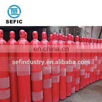 For High Purity Gas 40L 200Bar Gas Cylinder High Pressure CO2 Cylinder