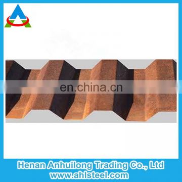 rusted cladding panel corrugated gauge22 a606 type 4