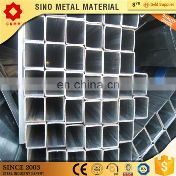 hydroponics galvanized square steel pipes hollow section & rectangular tube