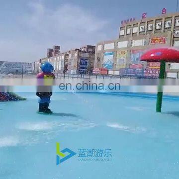 Chinese Manufacturer Kids Water Playground Fiberglass Splash Pad Equipment for Sale