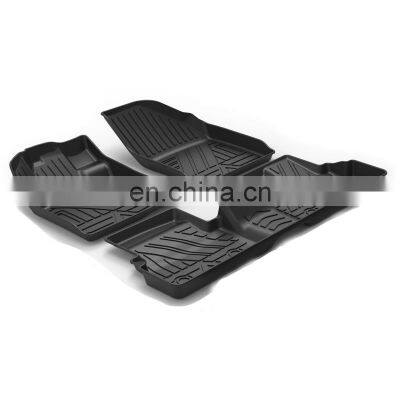High quality latest anti slip 3D TPE car floor mats use for Geely coolray