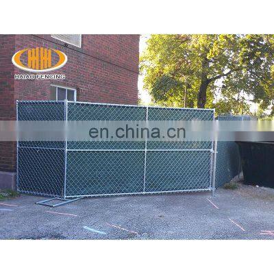 6x10 movable chain link mesh temporary fence panels