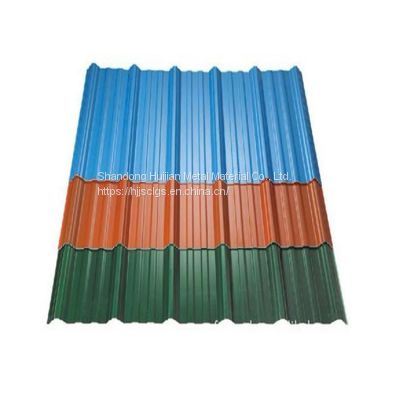 SPCC Corrugated Sheet Metal Galvanized Corrugated PPGI Sheets Roofing Plate for Roofing