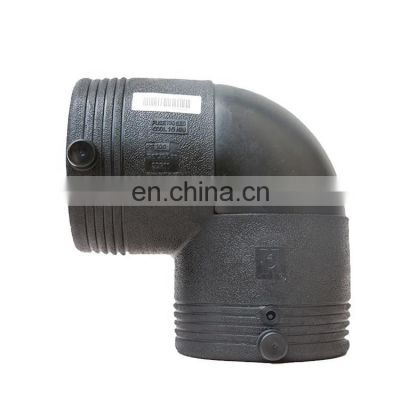 PE100 HDPE Electrofusion Fittings PE 90 Degree Elbow 160mm